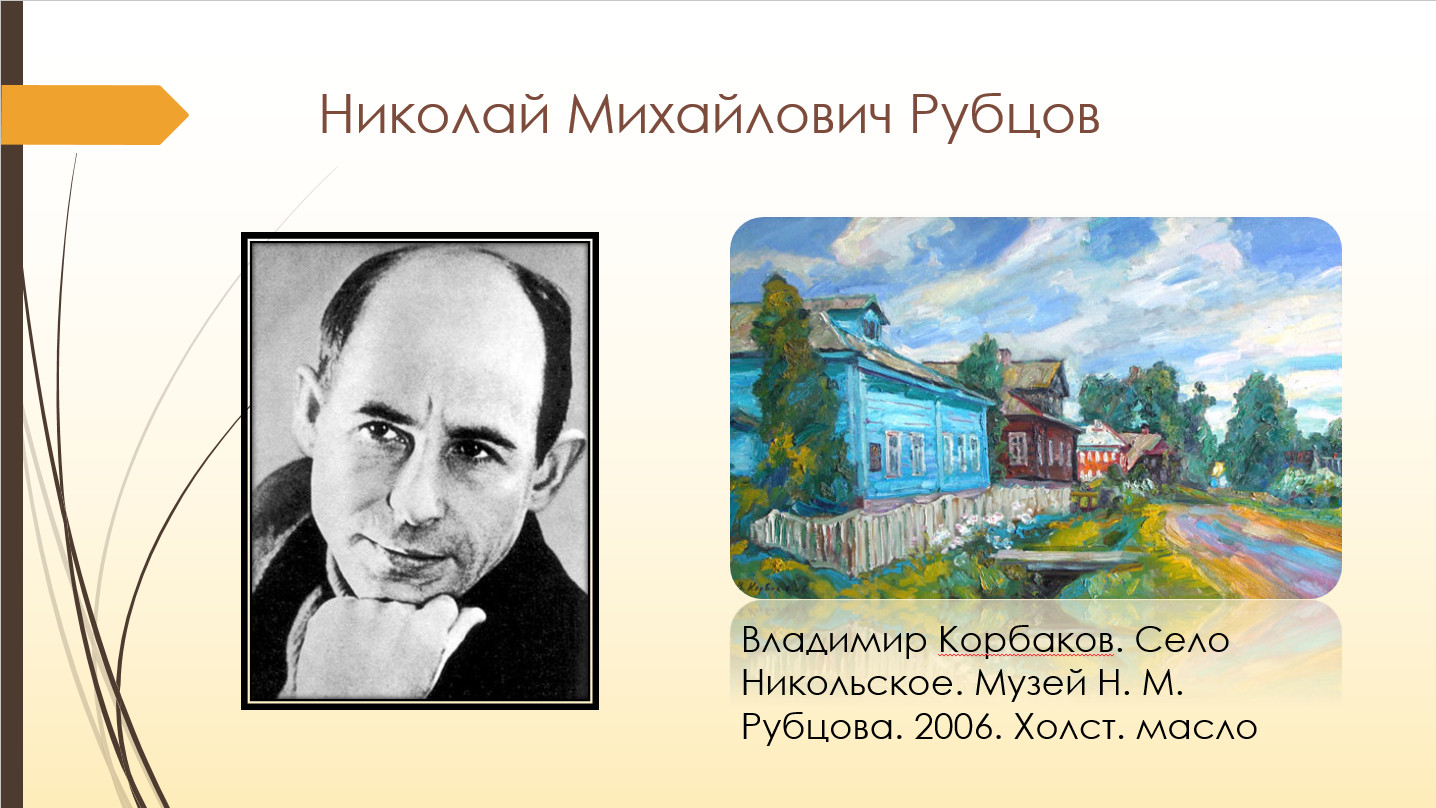 Презентация поэты 20 века о родине родной природе и о себе 5 класс